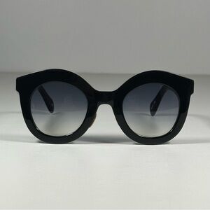 KALEOS Shawer 47_27 C-001 Black Round Sunglasses